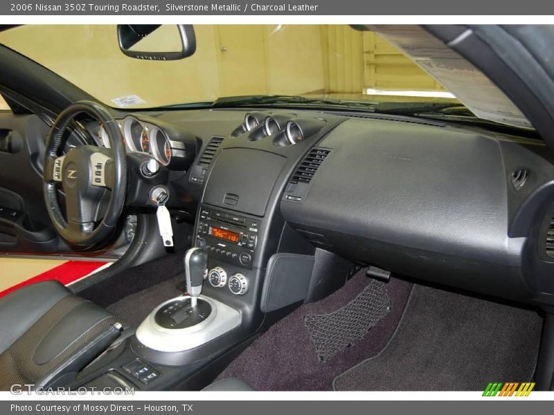 Silverstone Metallic / Charcoal Leather 2006 Nissan 350Z Touring Roadster
