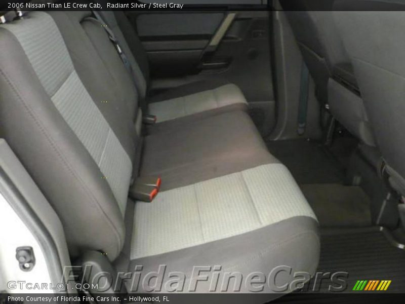 Radiant Silver / Steel Gray 2006 Nissan Titan LE Crew Cab