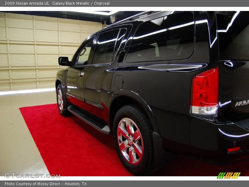 Galaxy Black Metallic / Charcoal 2009 Nissan Armada LE