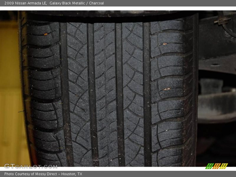 Galaxy Black Metallic / Charcoal 2009 Nissan Armada LE