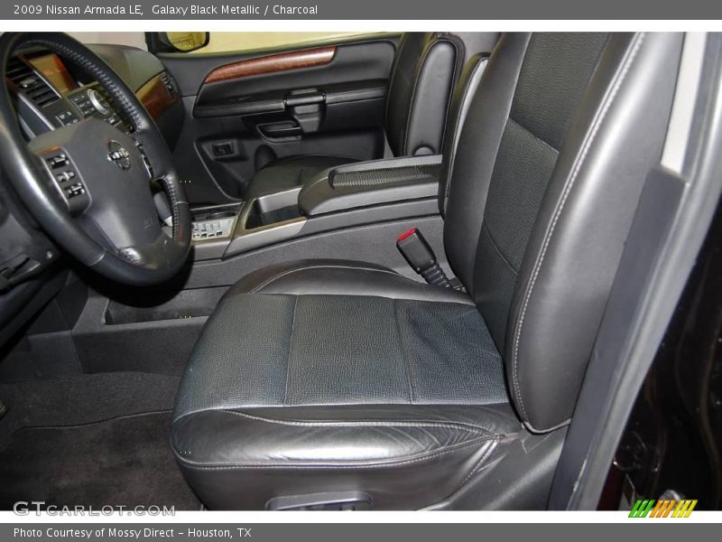 Galaxy Black Metallic / Charcoal 2009 Nissan Armada LE