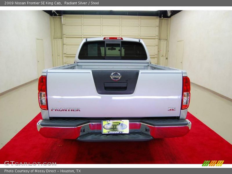 Radiant Silver / Steel 2009 Nissan Frontier SE King Cab