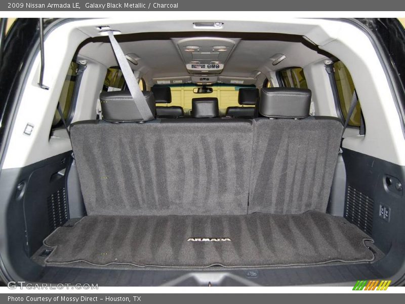 Galaxy Black Metallic / Charcoal 2009 Nissan Armada LE