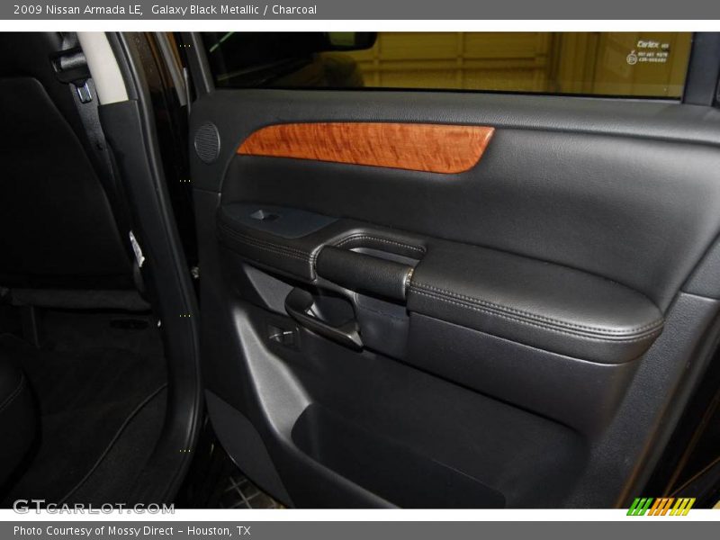 Galaxy Black Metallic / Charcoal 2009 Nissan Armada LE