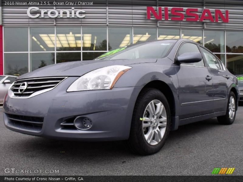 Ocean Gray / Charcoal 2010 Nissan Altima 2.5 S