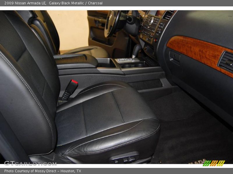 Galaxy Black Metallic / Charcoal 2009 Nissan Armada LE