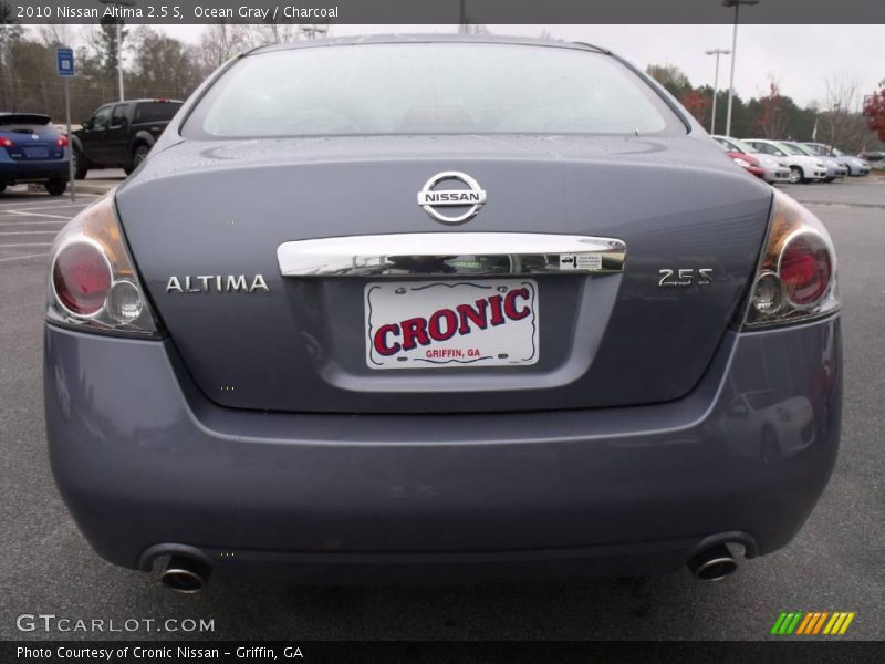 Ocean Gray / Charcoal 2010 Nissan Altima 2.5 S