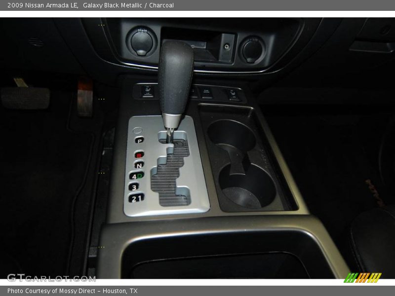 Galaxy Black Metallic / Charcoal 2009 Nissan Armada LE