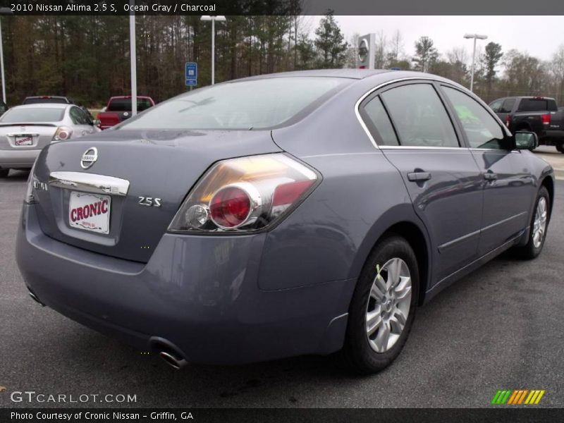 Ocean Gray / Charcoal 2010 Nissan Altima 2.5 S