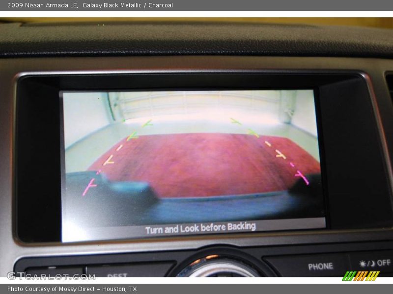 Galaxy Black Metallic / Charcoal 2009 Nissan Armada LE