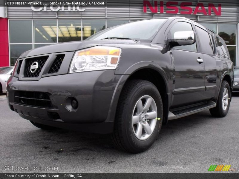 Smoke Gray Metallic / Charcoal 2010 Nissan Armada SE