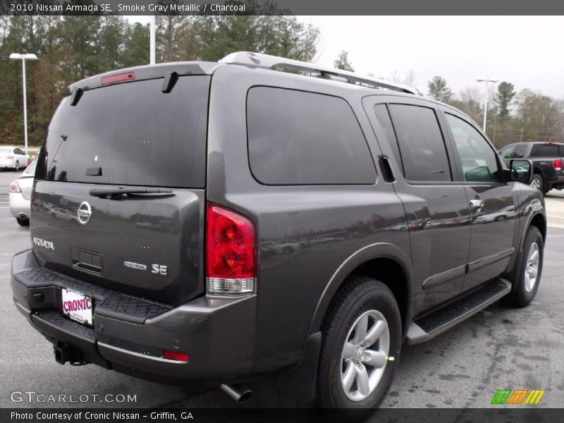Smoke Gray Metallic / Charcoal 2010 Nissan Armada SE