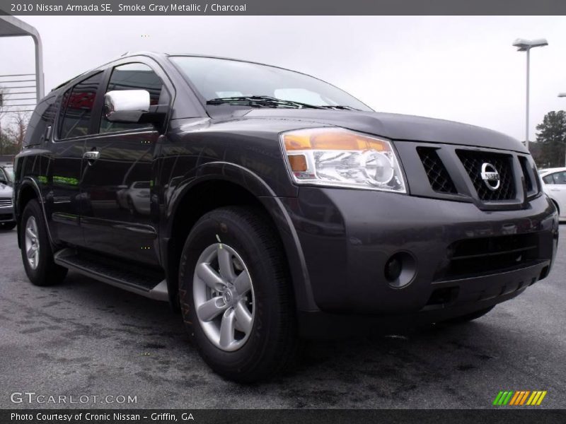 Smoke Gray Metallic / Charcoal 2010 Nissan Armada SE