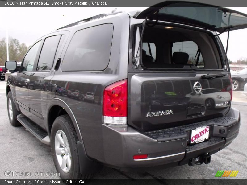 Smoke Gray Metallic / Charcoal 2010 Nissan Armada SE