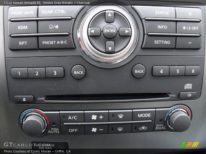 Smoke Gray Metallic / Charcoal 2010 Nissan Armada SE
