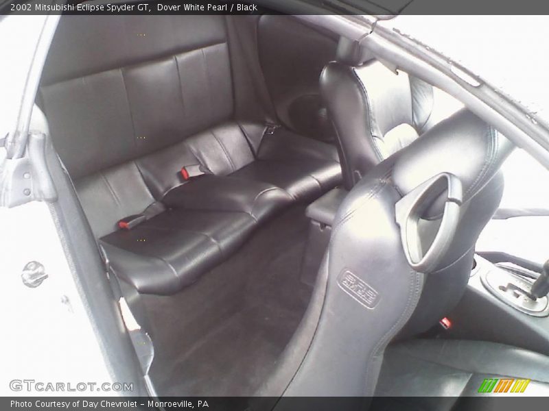 Dover White Pearl / Black 2002 Mitsubishi Eclipse Spyder GT