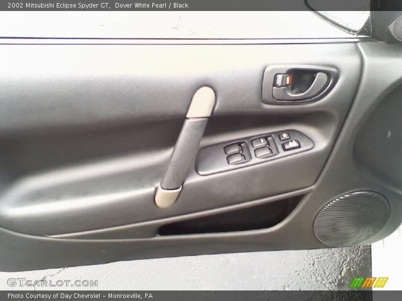 Dover White Pearl / Black 2002 Mitsubishi Eclipse Spyder GT