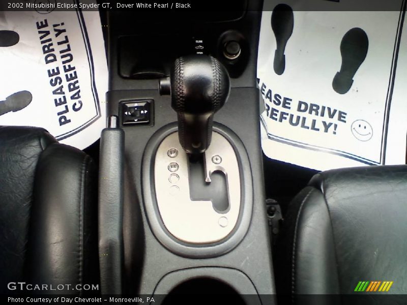 Dover White Pearl / Black 2002 Mitsubishi Eclipse Spyder GT
