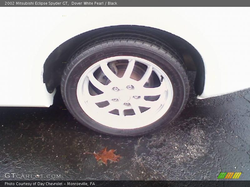 Dover White Pearl / Black 2002 Mitsubishi Eclipse Spyder GT