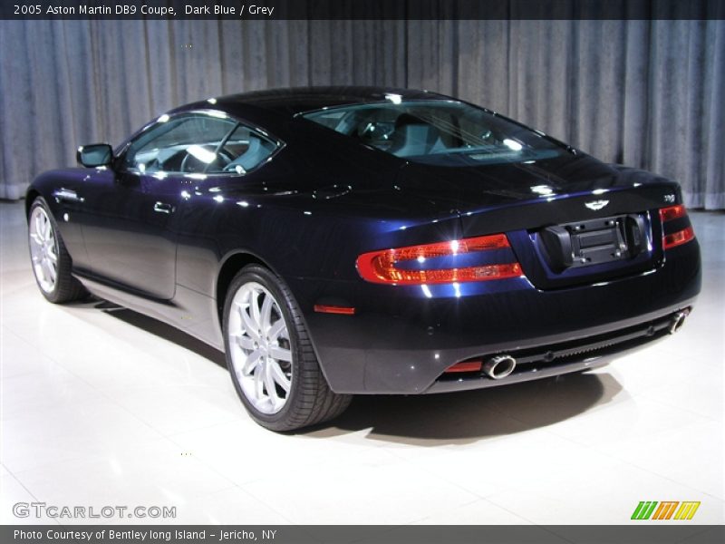 Dark Blue / Grey 2005 Aston Martin DB9 Coupe