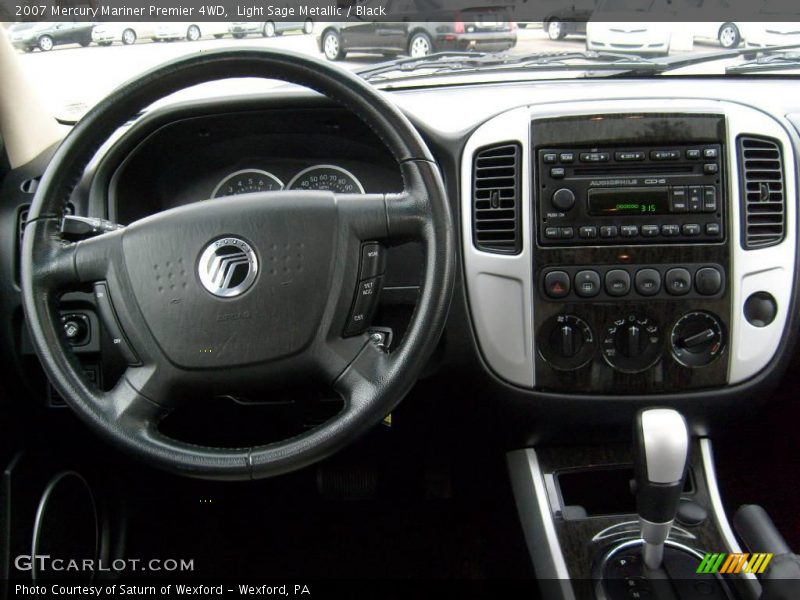 Light Sage Metallic / Black 2007 Mercury Mariner Premier 4WD