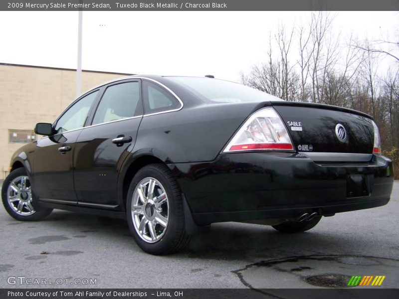 Tuxedo Black Metallic / Charcoal Black 2009 Mercury Sable Premier Sedan