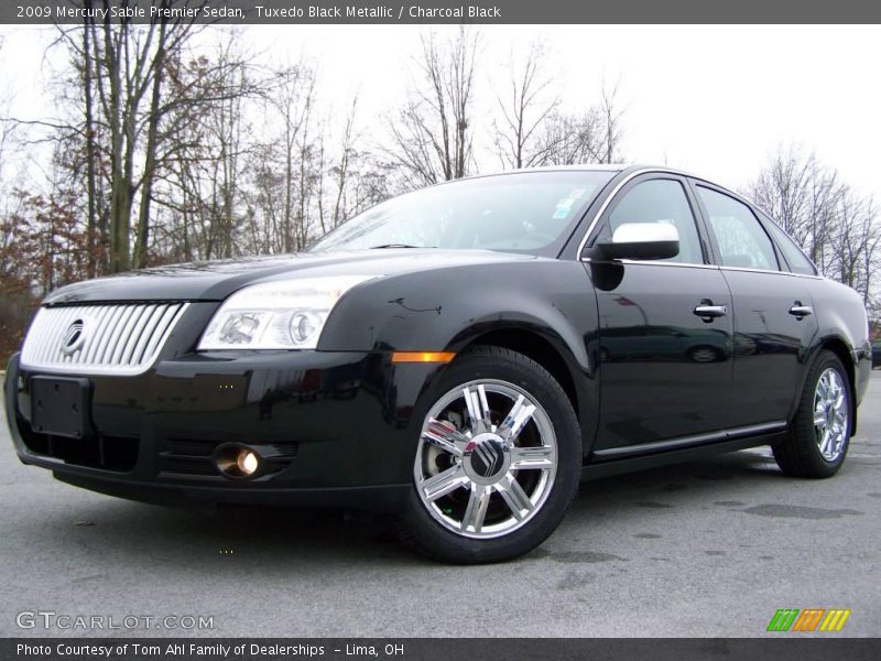 Tuxedo Black Metallic / Charcoal Black 2009 Mercury Sable Premier Sedan
