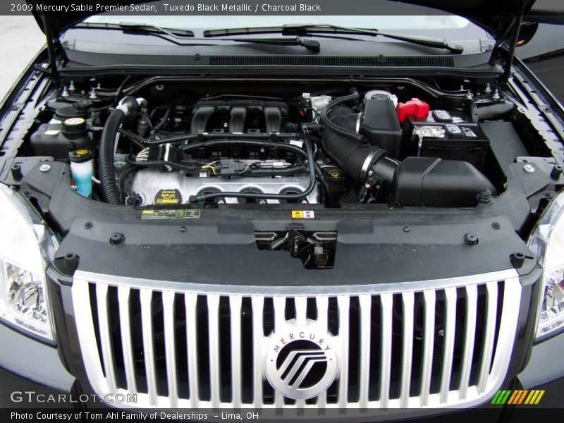 Tuxedo Black Metallic / Charcoal Black 2009 Mercury Sable Premier Sedan