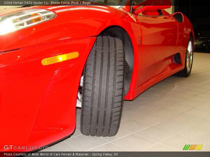 Rosso Corsa (Red) / Beige 2009 Ferrari F430 Spider F1