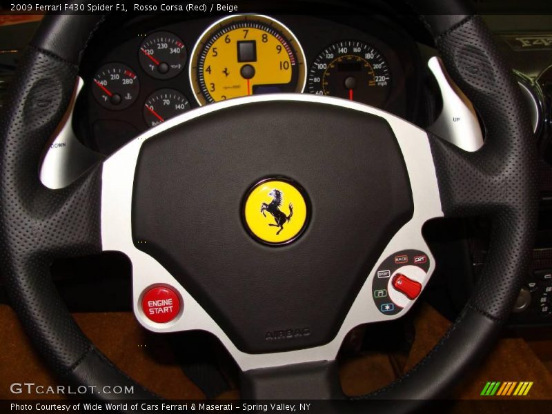 Rosso Corsa (Red) / Beige 2009 Ferrari F430 Spider F1