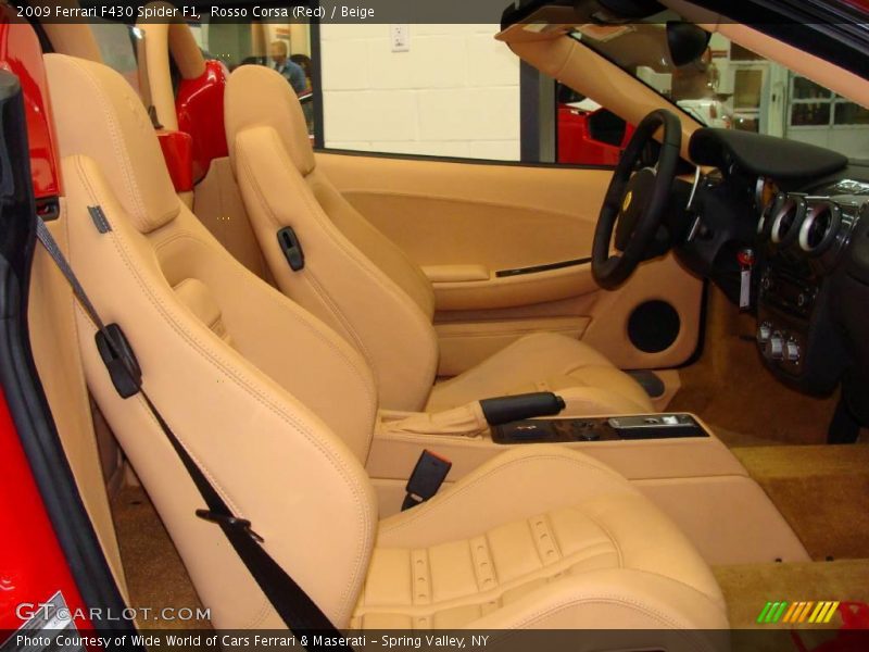 Rosso Corsa (Red) / Beige 2009 Ferrari F430 Spider F1