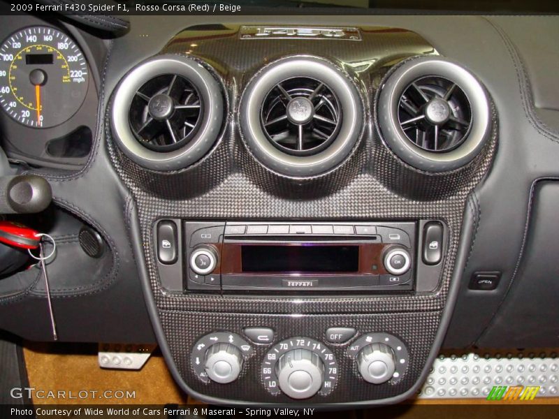 Rosso Corsa (Red) / Beige 2009 Ferrari F430 Spider F1