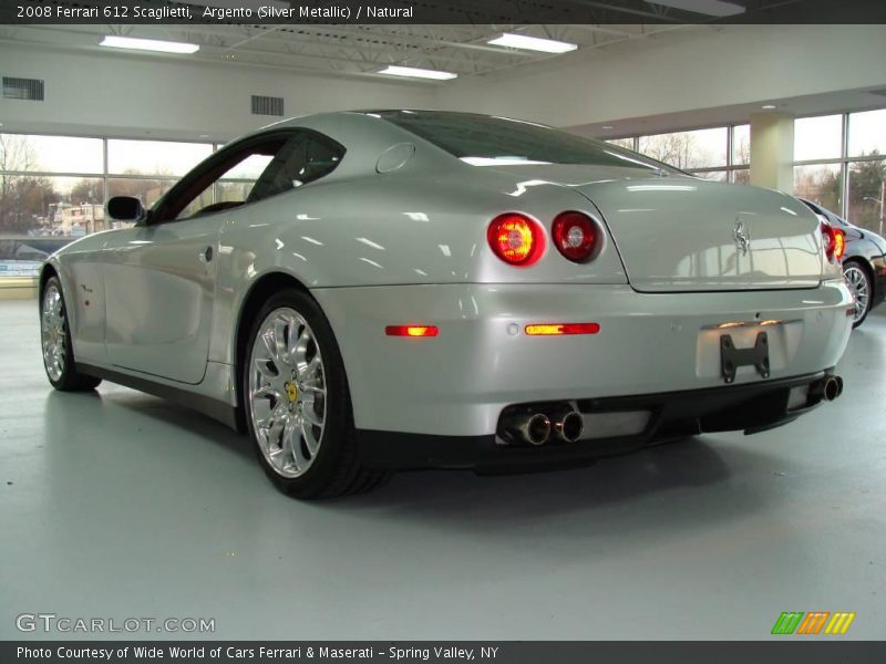 Argento (Silver Metallic) / Natural 2008 Ferrari 612 Scaglietti