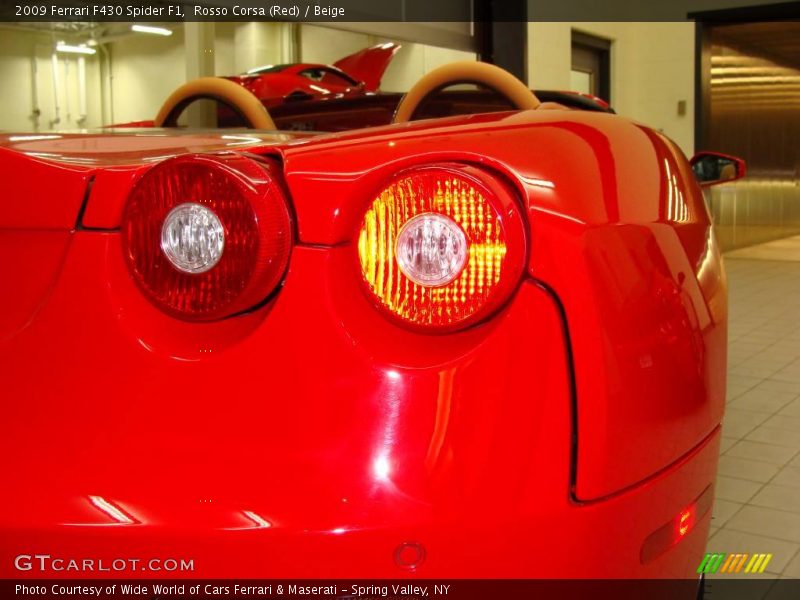 Rosso Corsa (Red) / Beige 2009 Ferrari F430 Spider F1