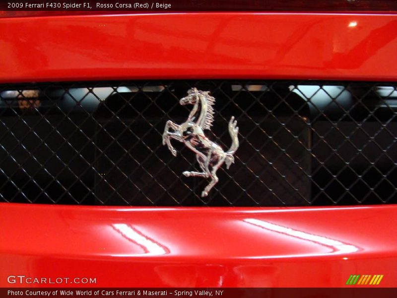 Rosso Corsa (Red) / Beige 2009 Ferrari F430 Spider F1