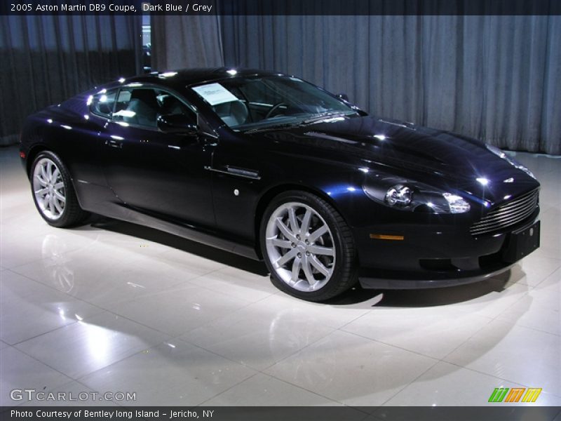 Dark Blue / Grey 2005 Aston Martin DB9 Coupe
