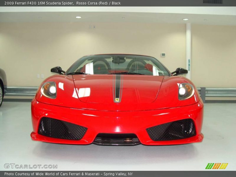 Rosso Corsa (Red) / Black 2009 Ferrari F430 16M Scuderia Spider