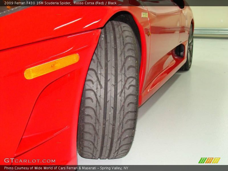 Rosso Corsa (Red) / Black 2009 Ferrari F430 16M Scuderia Spider
