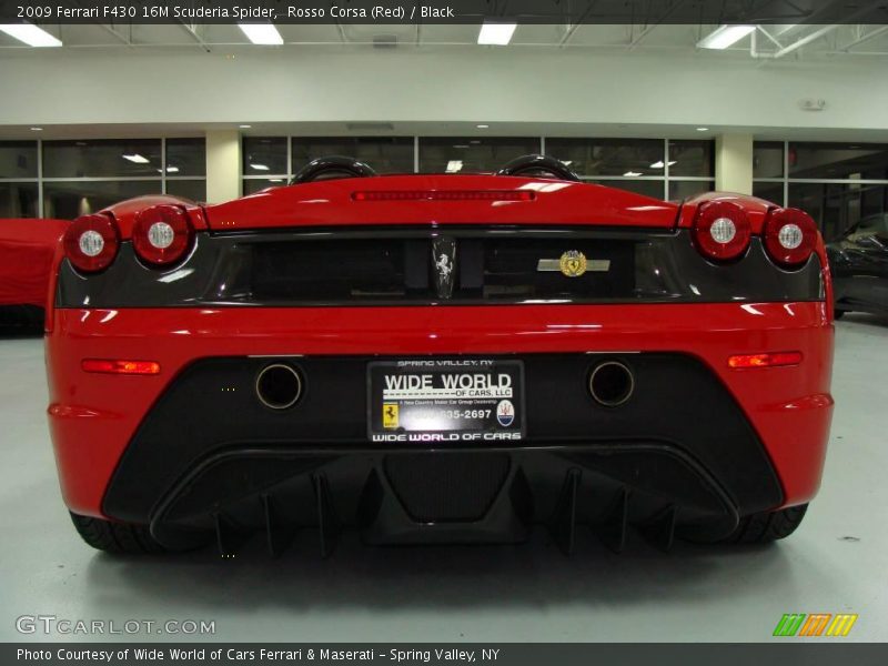 Rosso Corsa (Red) / Black 2009 Ferrari F430 16M Scuderia Spider