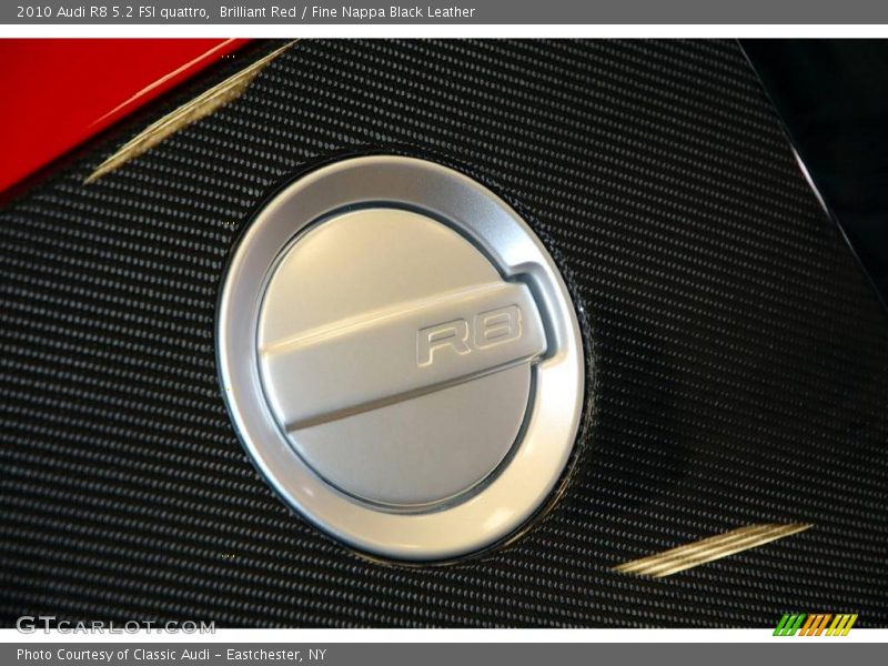 Brilliant Red / Fine Nappa Black Leather 2010 Audi R8 5.2 FSI quattro