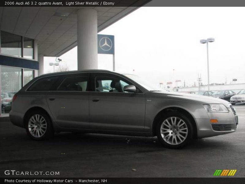 Light Silver Metallic / Ebony 2006 Audi A6 3.2 quattro Avant