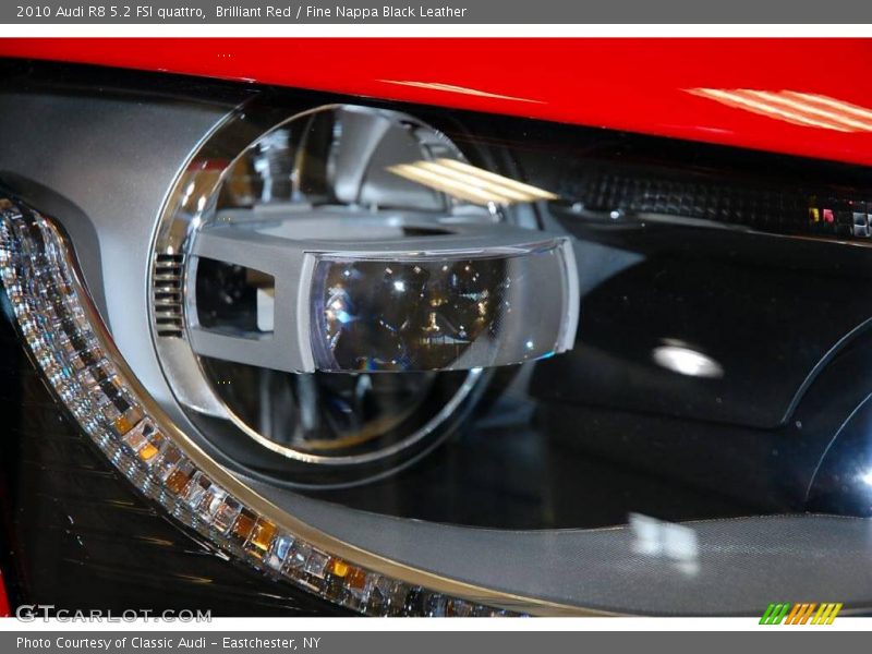 Brilliant Red / Fine Nappa Black Leather 2010 Audi R8 5.2 FSI quattro