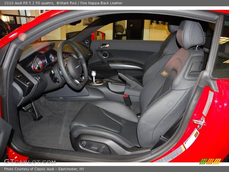 Brilliant Red / Fine Nappa Black Leather 2010 Audi R8 5.2 FSI quattro