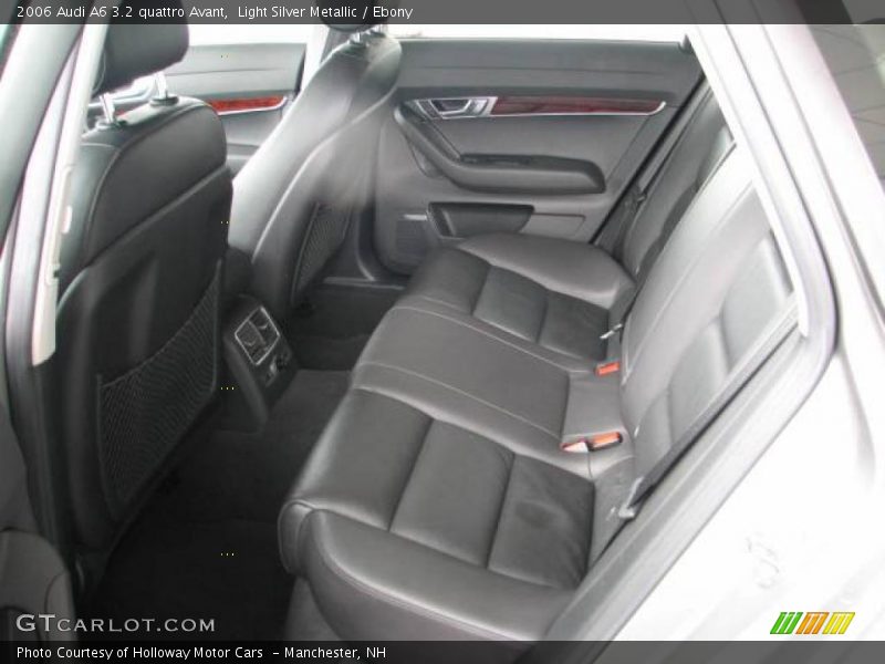 Light Silver Metallic / Ebony 2006 Audi A6 3.2 quattro Avant