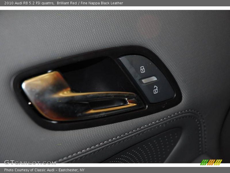 Brilliant Red / Fine Nappa Black Leather 2010 Audi R8 5.2 FSI quattro