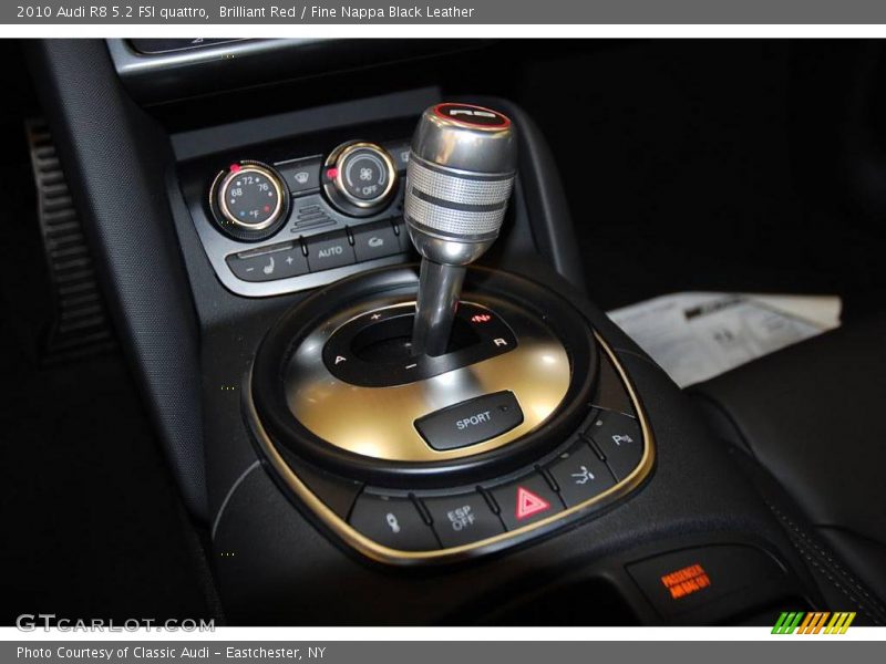 Brilliant Red / Fine Nappa Black Leather 2010 Audi R8 5.2 FSI quattro