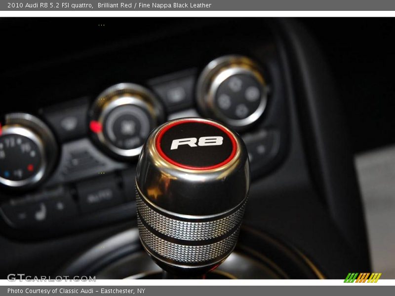 Brilliant Red / Fine Nappa Black Leather 2010 Audi R8 5.2 FSI quattro