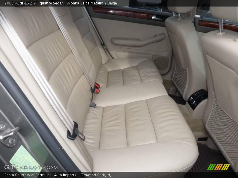 Alpaka Beige Metallic / Beige 2003 Audi A6 2.7T quattro Sedan