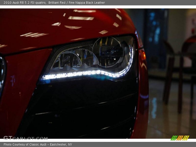 Brilliant Red / Fine Nappa Black Leather 2010 Audi R8 5.2 FSI quattro