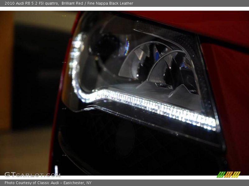Brilliant Red / Fine Nappa Black Leather 2010 Audi R8 5.2 FSI quattro
